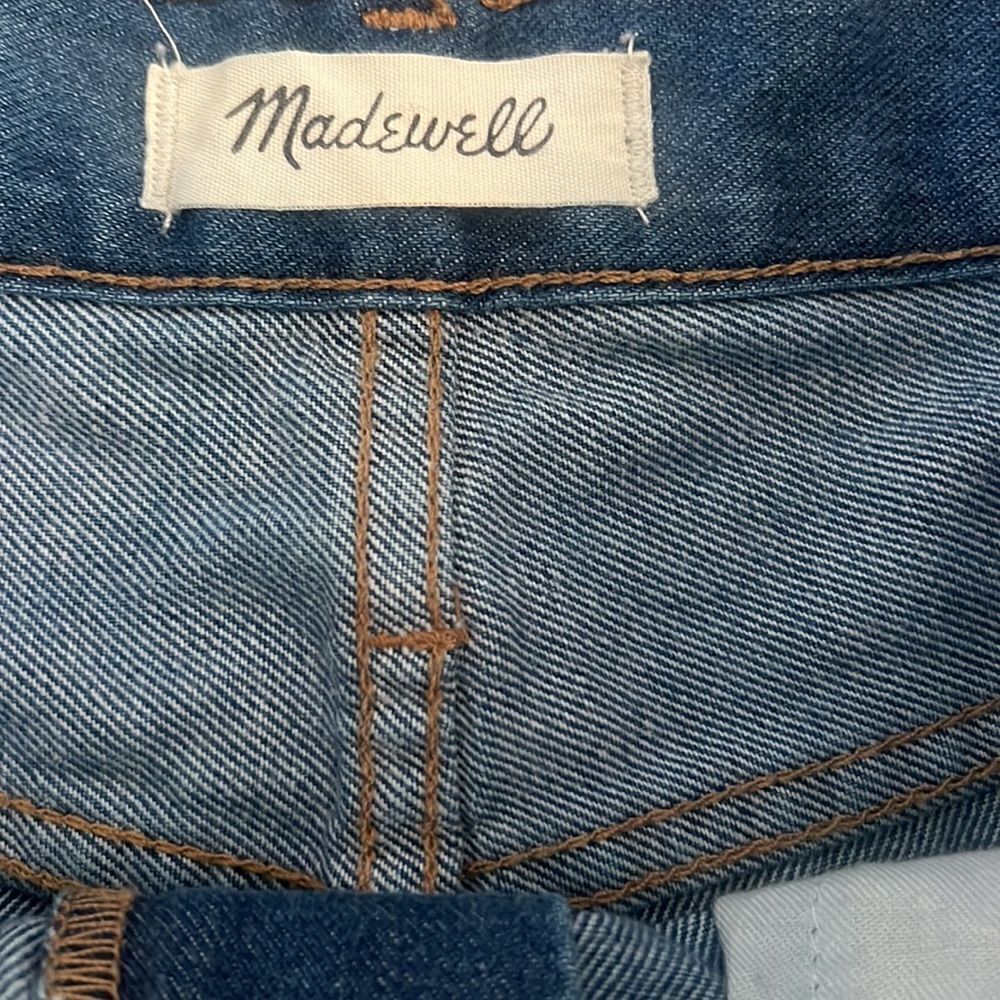 Madewell women’s 26 New without tags The Perfect Jean Short Shorts high rise - Picture 5 of 10